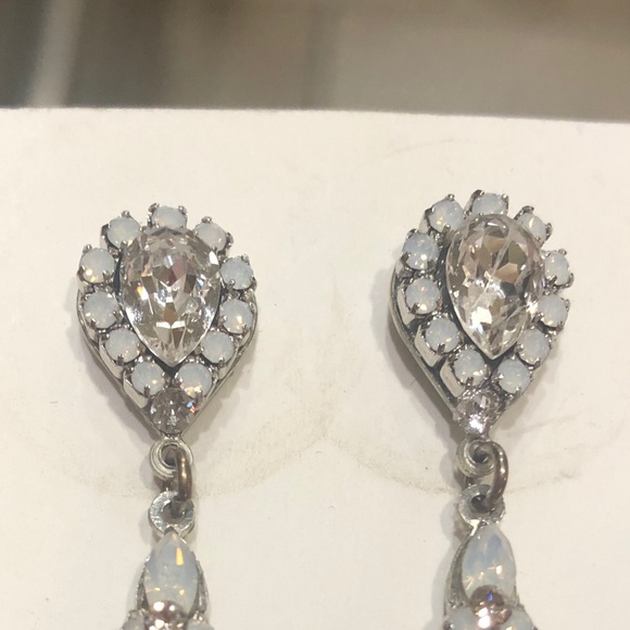 Haute Bride - Bridal Drop Earrings - Picture 4 of 4